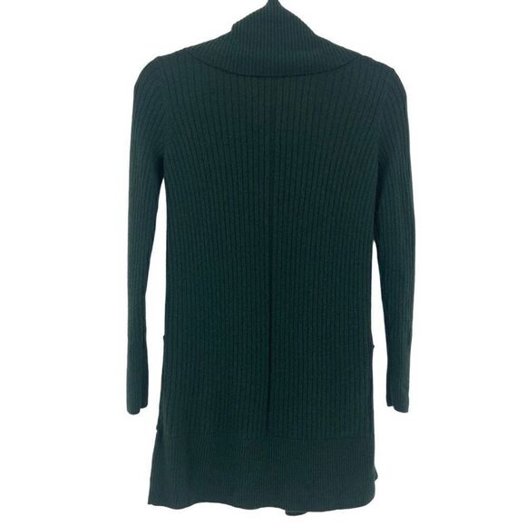 Lauren Ralph Lauren 100% Cashmere Belted Cardigan Sweater Green XS - Picture 6 of 8